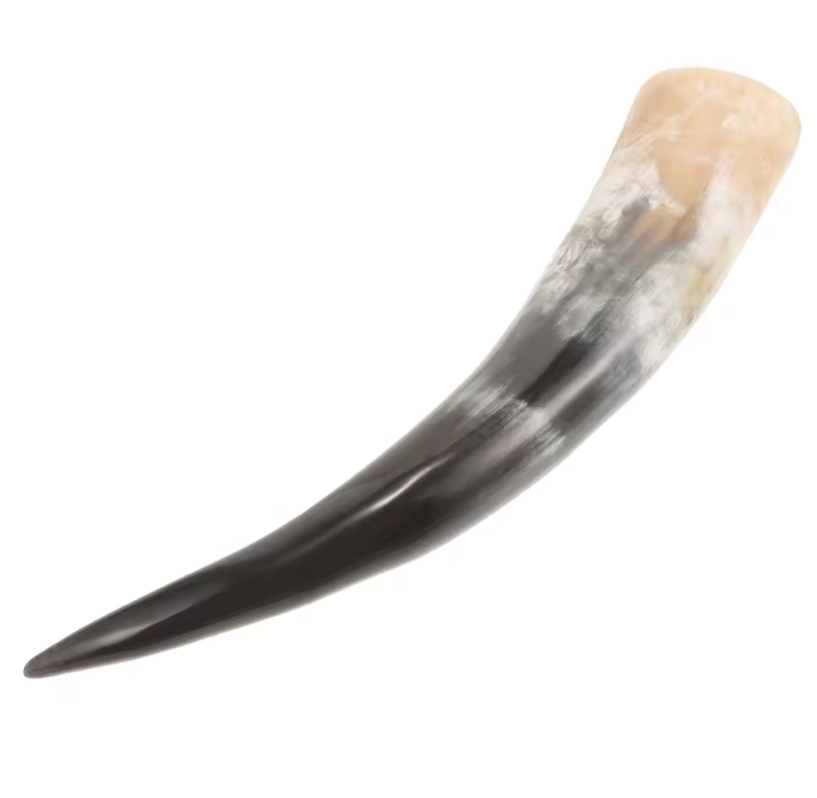 Viking Drinking Horn Mug Handmade OX Horn Cup For Mead